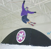 Skiing at Xscape Skiing at Xscape